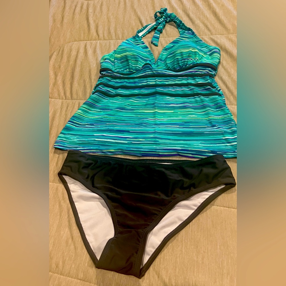 Teal Tankini